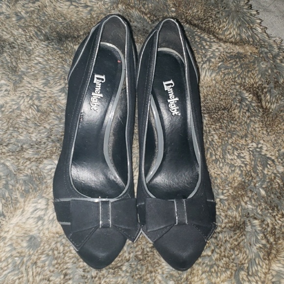 Lime Light Caprice Black Heels - Picture 4 of 7